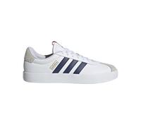 adidas Tenis Vl Court 3.0 para hombre, Blanco/azul oscuro/escarlata, 43 1/3 EU