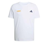 adidas Tennis Hot Egg Graphic T-Shirt White Camiseta de hombre L