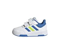 adidas Tensaur Hook and Loop Shoes, Zapatillas Unisex bebé, FTWR White Bright Royal Solar Slime, 20 EU