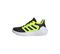 adidas TENSAUR Run 3.0 Shoes Junior, Zapatillas para Correr Unisex niños, Core Black/Core Black/Lucid Lemon, 35 1/2 EU