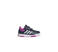 adidas Unisex niños Tensaur Hook and Loop Shoes, Shadow Navy/Cloud White/Flash Pink, 35 1/2 EU