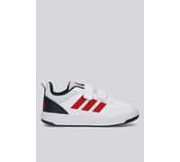 adidas Unisex niños Tensaur Sport 3.0 Hook and Loop Kids Shoes, FTWR White/Collegiate Red/Collegiate Navy, 34 EU