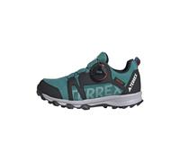 adidas Terrex Agravic Boa Rain.rdy - Tenis de Correr para Correr, Color Verde Azulado Puro/Blanco FTWR/Azul Semi lúcido, Talla 5 UK Niño, Pure Teal FTWR White Semi Lucid Blue, 38 EU