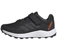 adidas Terrex Agravic Flow Hook-and-Loop Trail Running Shoes, Zapatillas, Core Black/Solid Grey/Solar Red, 31 EU