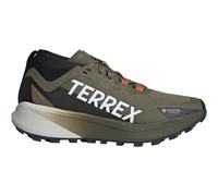 ADIDAS Terrex Agravic Gtx - Hombre - Verde / Negro / Blanco - talla 43 1/3- modelo 2025