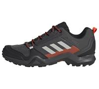 adidas Terrex AX3 Hiking Shoes, Zapatos de Senderismo Hombre, Solid Grey/Grey One/Solar Red, 42 EU