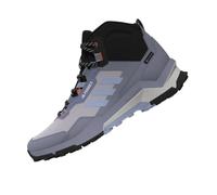 adidas Terrex Ax4 Mid GTX - Tenis de senderismo para mujer, color morado, Violeta plateada/azul amanecer/oro solar, 6