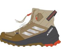 adidas Terrex Ax4r Mid Climawarm+ Hiking Shoes Kids Brown 4, Zapatos de Senderismo Unisex niños, Cartón Plateado Mate Semi Impacto Naranja, 4 UK Child