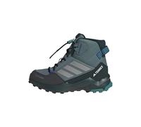 adidas Terrex Ax4r Mid Climawarm+ Hiking Shoes Kids Green 4, Zapatos de Senderismo Unisex niños, Preloved Teal Matte Silver Pure Teal, 4 UK Child