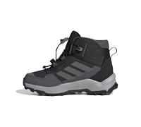 adidas Terrex Ax4r Mid - Zapatos de Senderismo Unisex para niños, Cblack Grefou Greysix, 4 UK Child