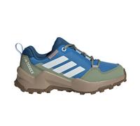 adidas Terrex AX4r zapatillas de trekking impermeables para niños | EU 34 in Ray Blue/Off White/Tent Green