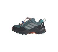 adidas Terrex AX4S Speed Lacing Hiking Shoes Kids, Zapatos de Senderismo, preloved Teal/Matte Silver/Semi Impact Orange, 29.5 EU