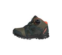 adidas Terrex Boa Mid Rain.RDY Hiking Shoes, High, Shadow Green/Pulse Olive/Impact Orange, 38 EU