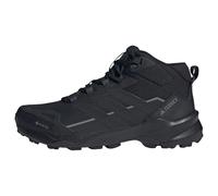 adidas Terrex Skychaser AX5 Mid Gore-Tex Hiking Shoes, Zapatos de Senderismo Hombre, Core Black/Core Black/Carbon, 47 1/3 EU