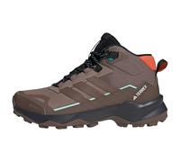 adidas Mujer Terrex Skychaser Ax5 Mid Gore-Tex Hiking Shoes, Trace Brown/Earth Strata/Semi Impact Orange, 41 1/3 EU