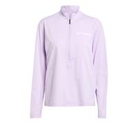 ADIDAS TERREX Camiseta funcional 'Multi Climacool 1/2 Zip Long Sleeve' lila / offwhite XS lila / offwhite