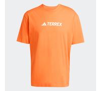 ADIDAS TERREX Camiseta funcional naranja oscuro / blanco lana, Talla XXL