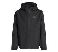 adidas Unisex niños Terrex Kids Multi 2 Layer Climaproof Rain Coat, black/black, 7-8 Years