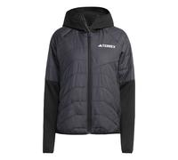 ADIDAS TERREX Chaqueta de montaña 'Multi CLIMAWARM Insulated Hybrid Hooded' negro / blanco XXXL-4XLxTallas normales negro / blanco
