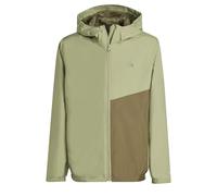 adidas Unisex - Bambini e ragazzi Terrex Kids Multi 2 Layer CLIMAPROOF Rain Jacket, tent green/olive strata, 13-14 Years