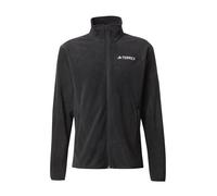 adidas Hombre Terrex Multi Essentials Full Zip Fleece Jacket, Black, XXL