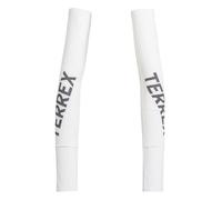 adidas Terrex Climacool Trail Running Armsleeves Calentador de Brazos, Blanco/Negro, L Unisex Adulto