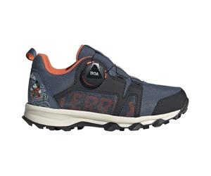 adidas - Terrex Disney Agravic Boa Trail Running Shoe, Zapatos Altos Que no Son de fútbol, Wonder Steel/Core Black/Semi Impact Orange,