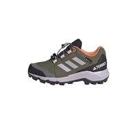 adidas Terrex Gore-Tex Hiking Shoes, Zapatos de Senderismo Unisex Adulto, Olive Strata/Silver Dawn/Amber Tint, 34 EU