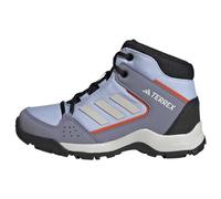 adidas Terrex Hyperhiker Mid Hiking Shoes, Zapatos de Senderismo, Blue Dawn/Grey One/Solar Gold, 38 EU