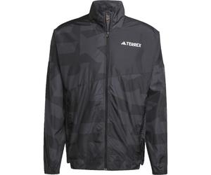 ADIDAS Terrex Multi Printed Wind Jacket - Hombre - Negro - talla XL- modelo 2025
