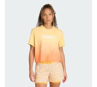 adidas Donna Terrex Multi tee Meadow Pack, Semi Ice Tangerine, M