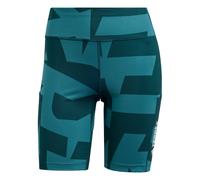 ADIDAS TERREX Pantalón de montaña 'Multi 8-Inch Tight Shorts' pino / verde oscuro / blanco XXXL-4XLxregular pino / verde oscuro / blanco