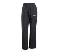 ADIDAS TERREX Pantalón de montaña 'Multi Climaproof Two-Layer Rain' negro / blanco XS-Sxregular negro / blanco