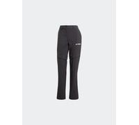 adidas Donna Terrex Multi Zip Off Pants, Black, 12