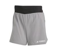 ADIDAS TERREX Pantalón de montaña 'Xperior' gris / negro / blanco Lxextra largo gris / negro / blanco