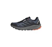 adidas Terrex Rider Trail Running Shoes, Zapatillas Hombre, Wonder Steel/Core Black/Orange, 41 1/3 EU