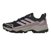 adidas Mujer Terrex Skychaser Ax5 Gore-Tex Hiking Shoes, Core Black/Core Black/Dual Lilac, 40 2/3 EU