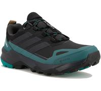 Adidas Hombre Terrex Skychaser AX5 Gore-Tex Hiking Shoes, Core Black/Carbon/Pure Teal, 38 2/3 EU