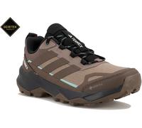 adidas Terrex Skychaser AX5 Gore-Tex Hiking Shoes, Zapatos de Senderismo Mujer, Trace Brown/Earth Strata/Semi Impact Orange, 38 2/3 EU