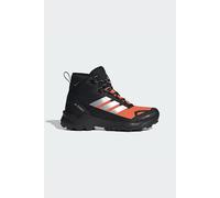 adidas Hombre Terrex Skychaser AX5 Mid Gore-Tex Climawarm+ Hiking Shoes, Core Black/Silver Met./Semi Impact Orange, 42 EU