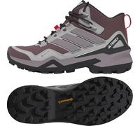 adidas Terrex Skychaser Gore-tex Mid Top - Tenis de senderismo para mujer, Quiet Crimson Preloved Fig Grey, 40 EU