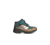 adidas Unisex niños Terrex Skychaser Mid Gore-Tex Hiking Kids Shoes, Preloved Teal/Matte Silver/Cardboard, 38 2/3 EU