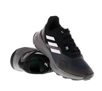 adidas Terrex Soulstride Trail Running Shoes, Zapatillas para Mujer, Core Black Crystal White Grey Four, 38 EU