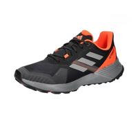 adidas Terrex Soulstride Trail Running Shoes, Zapatillas para Hombre, Core Black Grey Four Solar Red, 44 EU