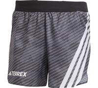ADIDAS Terrex Techrock Allover Print Shorts - Hombre - Gris / Blanco - talla XL- modelo 2025
