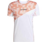 ADIDAS Terrex Techrock Pro Tee - Hombre - Narnaja / Blanco - talla XL- modelo 2025