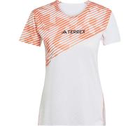 ADIDAS Terrex Techrock Pro Tee W - Mujer - Narnaja / Blanco - talla L- modelo 2025