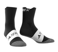ADIDAS Terrex Trail Running Agravic Sock - Unisex - Negro / Blanco / Gris - talla 34/36- modelo 2025