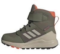 adidas - Terrex Trailmaker High C.Rdy Hiking Shoes, Zapatos Altos Que no Son de fútbol, Olive strata/Wonder Beige/Semi Impact Orange,