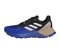 adidas Hombre Terrex Soulstride Rain.RDY Trail Running Shoes, Semi Lucid Blue/Grey One/Blanch Cargo, 40 EU
